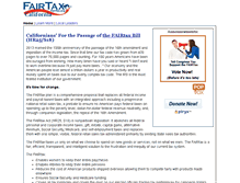 Tablet Screenshot of ca4fairtax.org